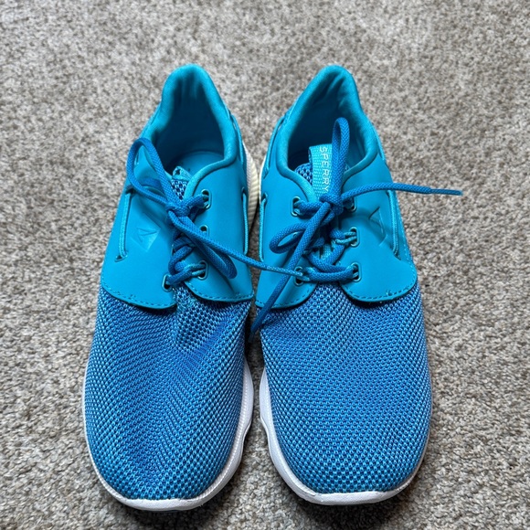 Sperry | 7 Seas 3-eye Boat Shoe in Turquoise Size 8 - Picture 2 of 12